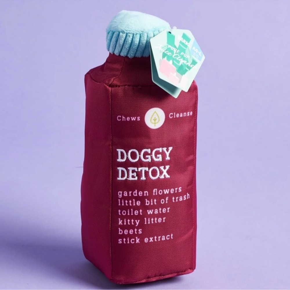 Bark ‘Pure Pup Juice Cleanse’ Dog Toy